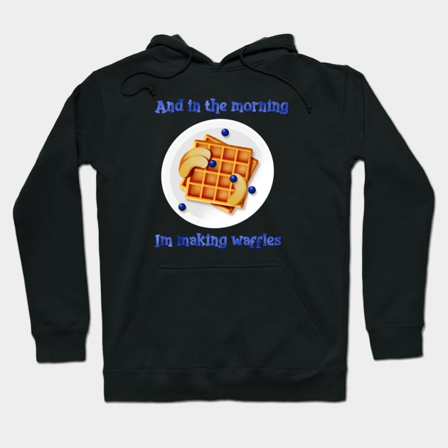 Waffle Making Hoodie by meggbugs